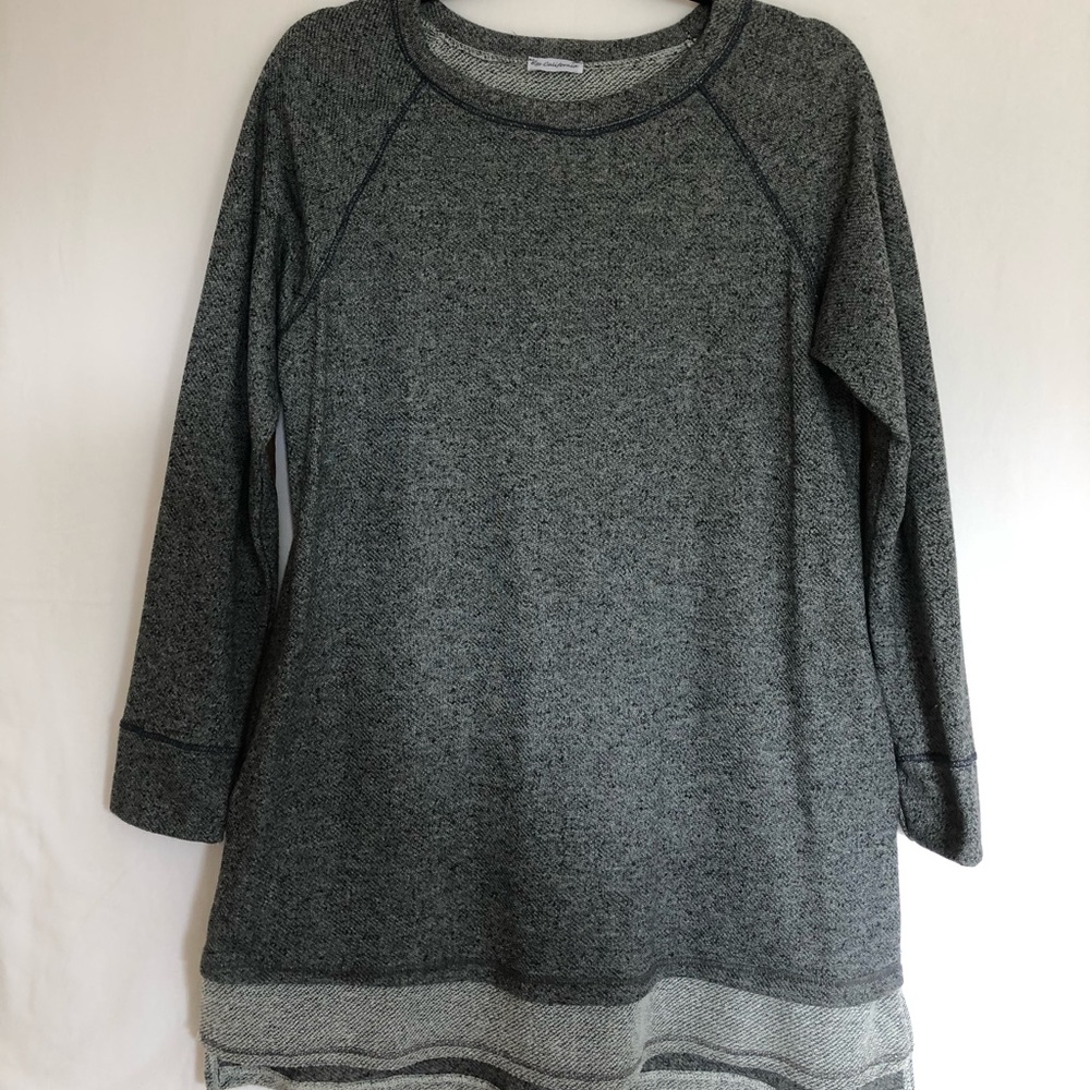 Sweater Tunic with Elbow Patches